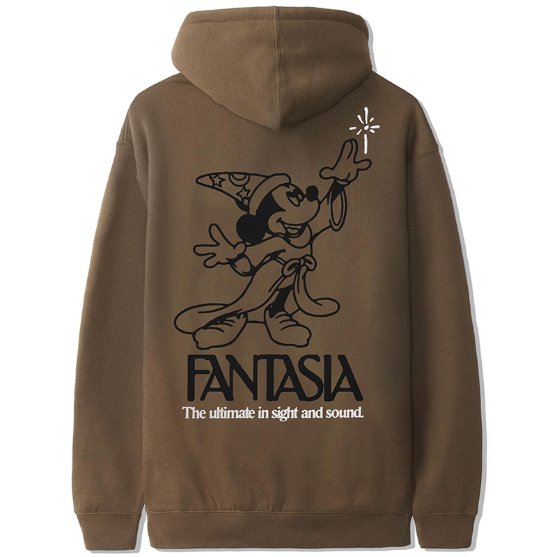 Butter x Disney Sight And Sound Pullover Hoodie Brown