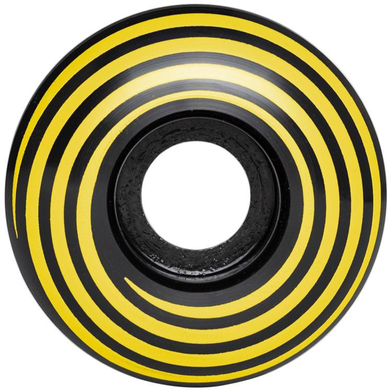 Hazard Swirl CP Radial Wheels Black 51mm