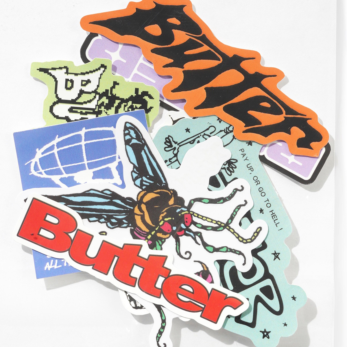 Butter Goods Q126 Sticker Pack Multi