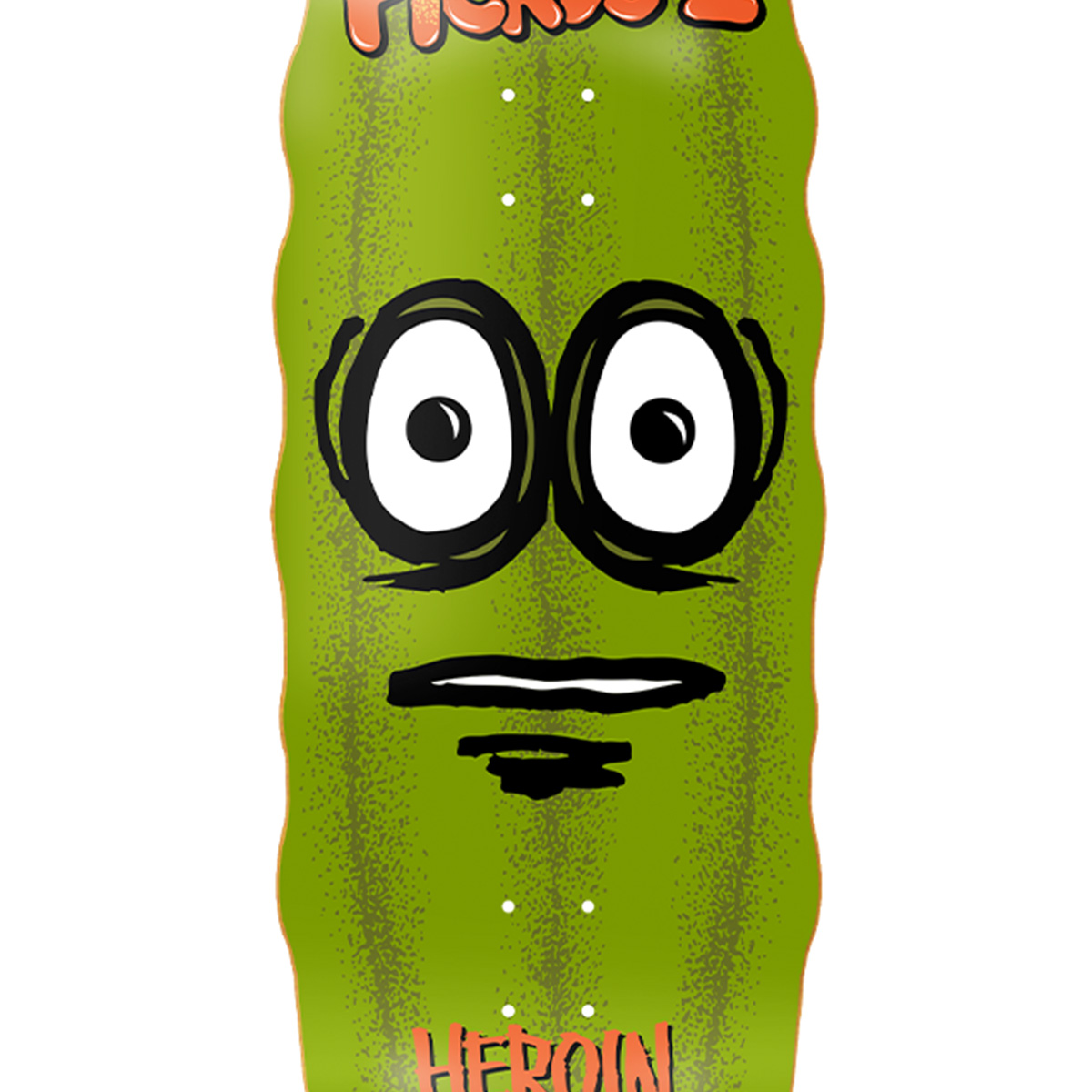 Heroin The Pickle 2 Skateboard Deck 11.125
