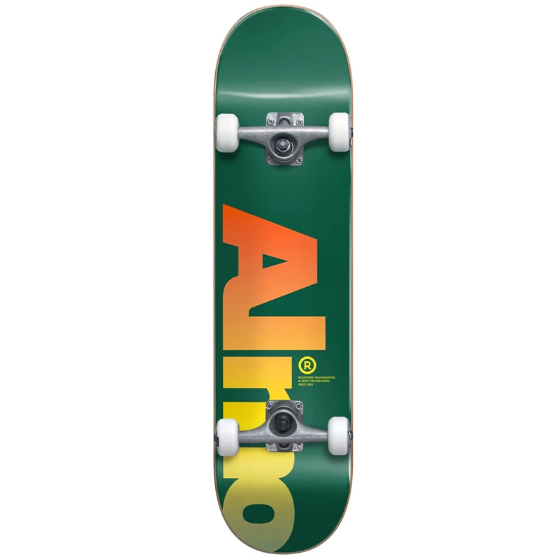 Almost Fall Off First Push Complete Skateboard Green 8.25 Almost Fall Off First Push Complete Skateboard Green 8.25