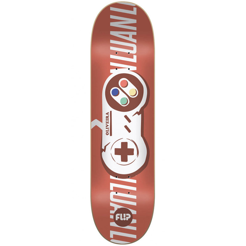 Flip Luan Posterized Skateboard Deck 8.13