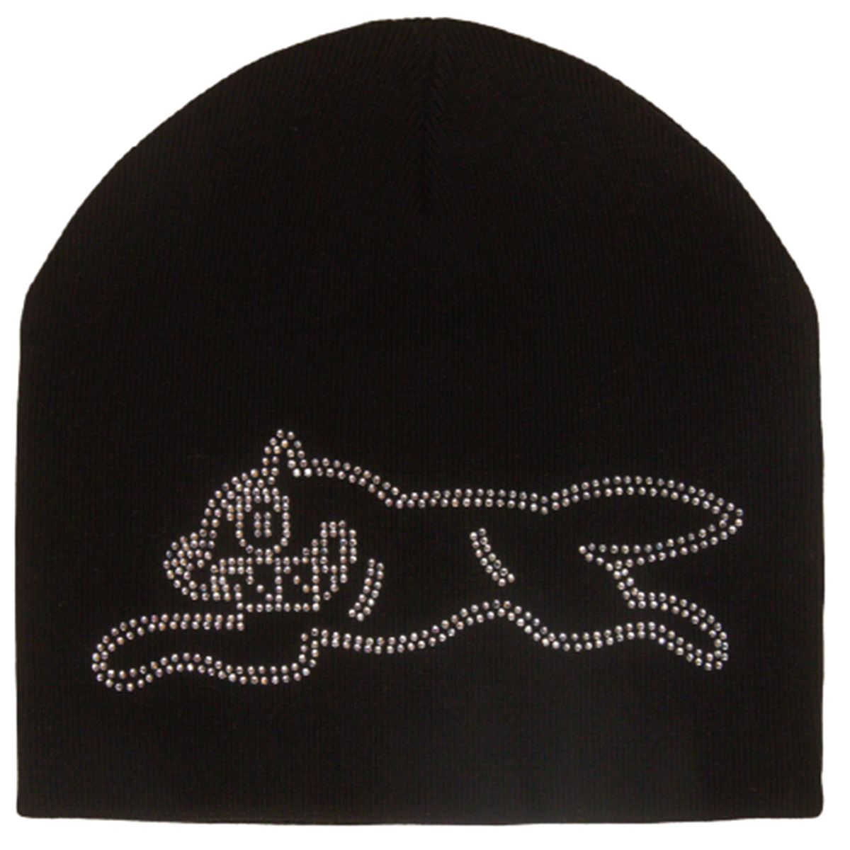 Bronze56K x Icecream Rhinestone Beanie Black