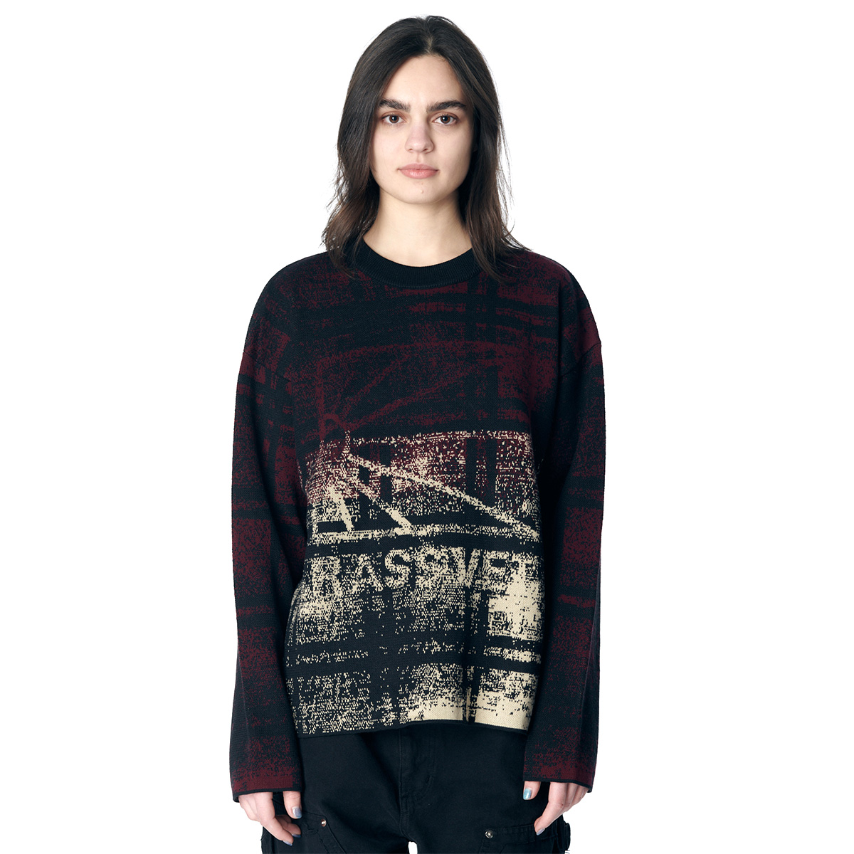 Rassvet Logo Sweater Dark Brown Rassvet Logo Sweater Dark Brown