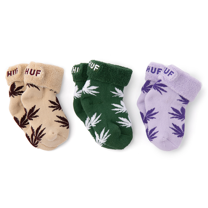 HUF Baby Seed Socks Purple