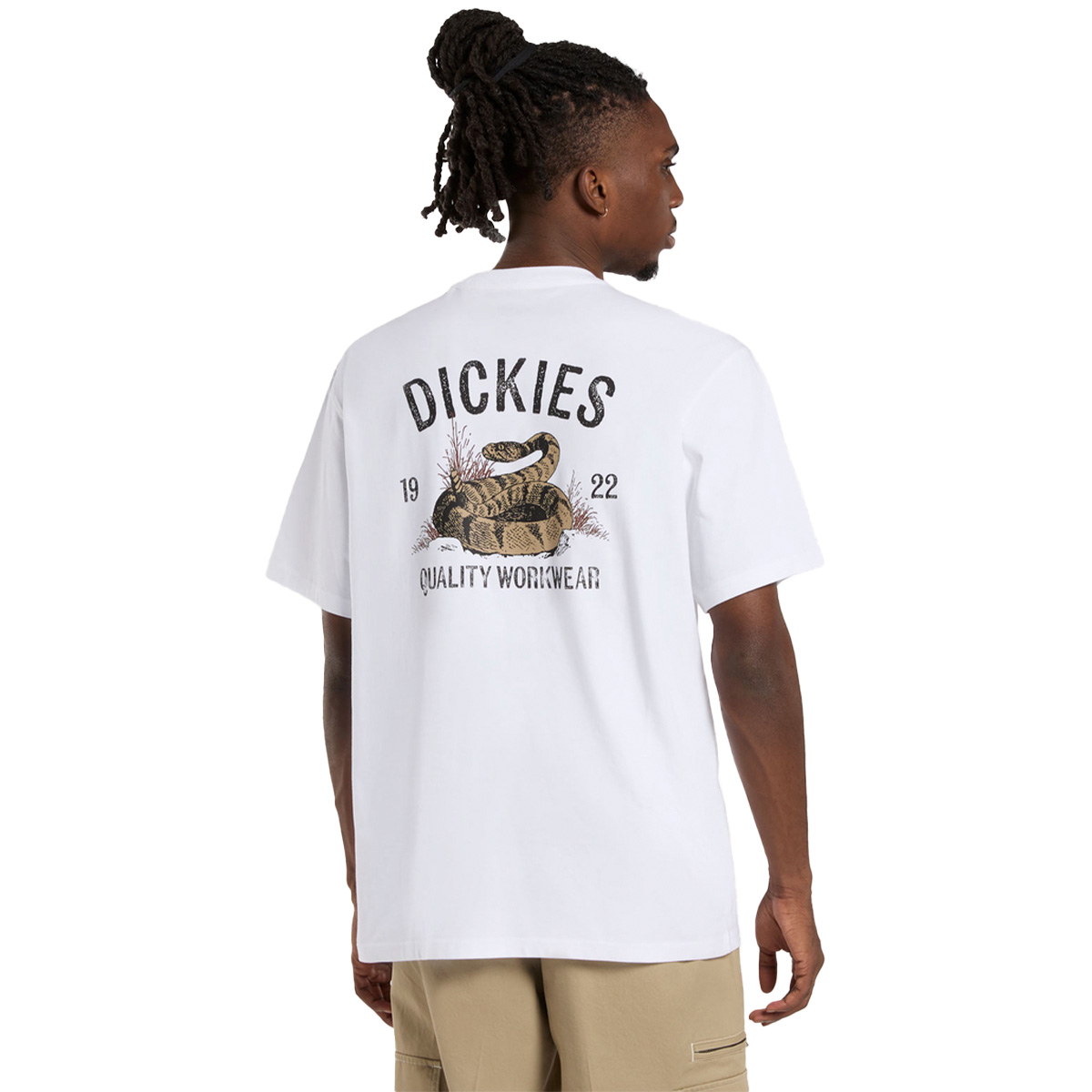 Dickies Snake T-Shirt White Dickies Snake T-Shirt White