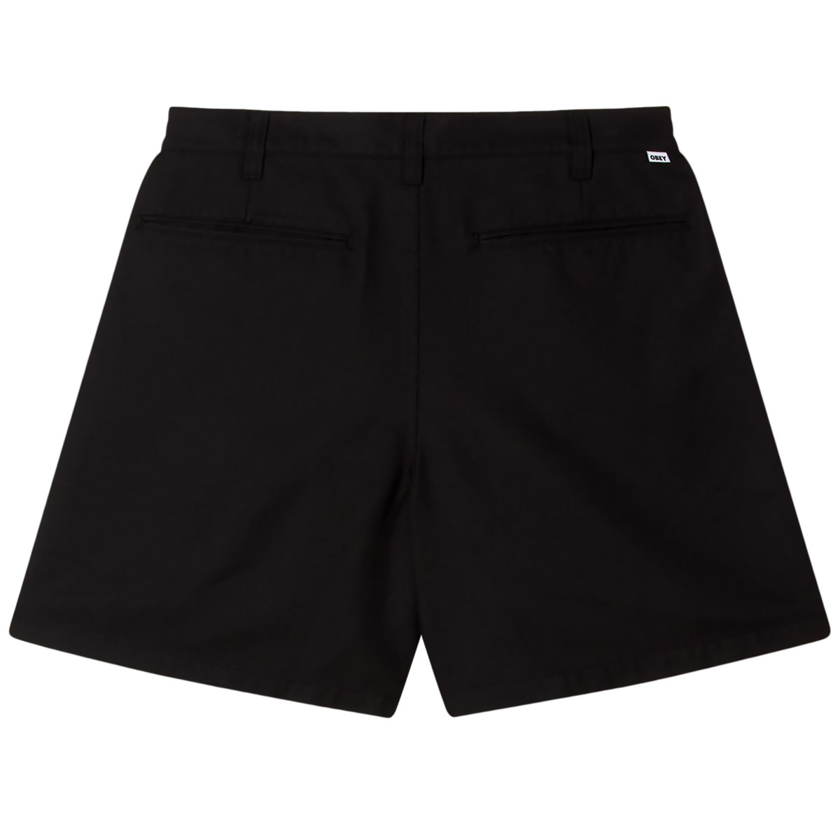 Obey Dean Pleated Short Black