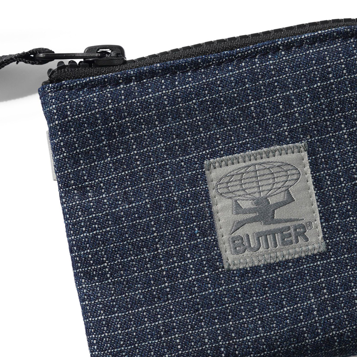 Butter Goods Zip Wallet Denim