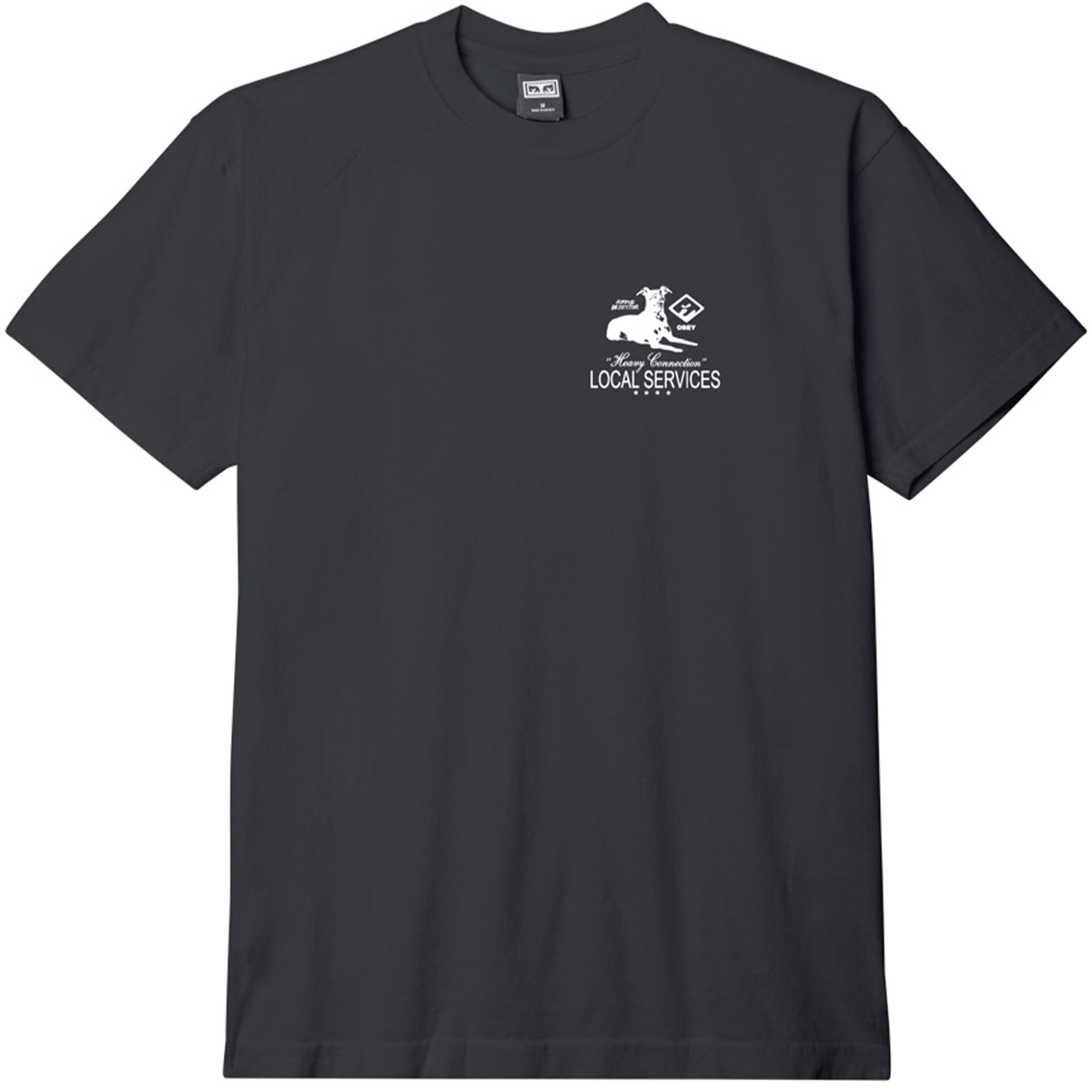 Obey Heavy Connection T-Shirt Vintage Black Obey Heavy Connection T-Shirt Vintage Black