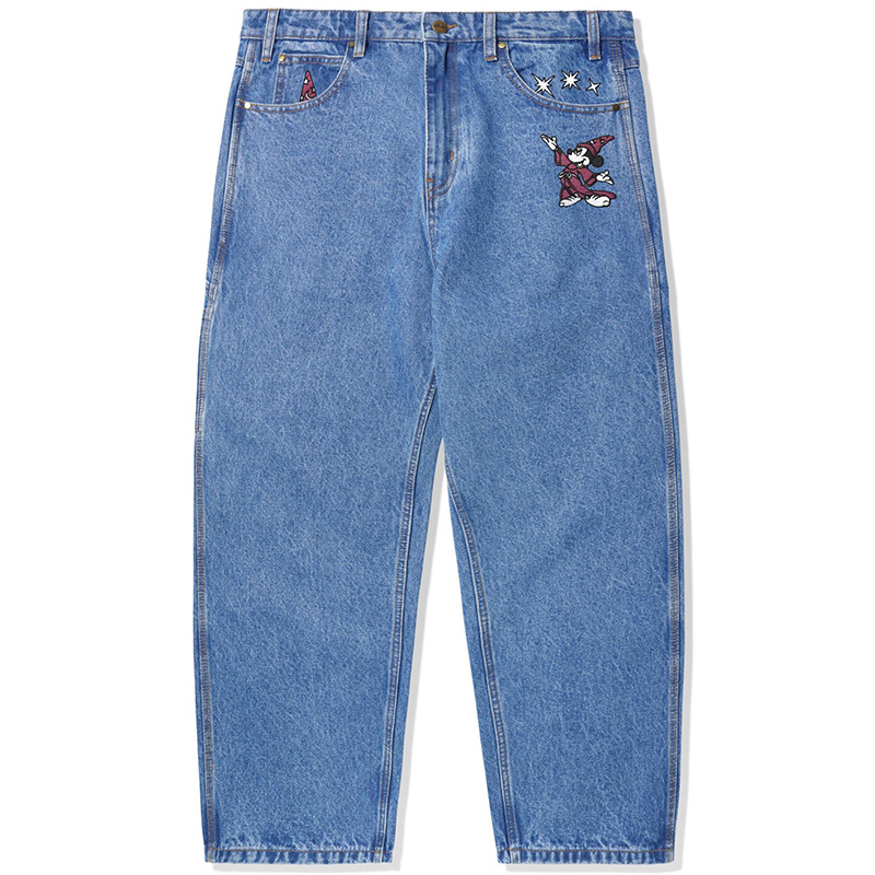 Butter x Disney Fantasia Baggy Denim Jeans Washed Indigo Butter x Disney Fantasia Baggy Denim Jeans Washed Indigo