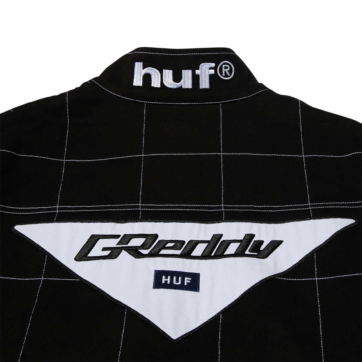 HUF X Greddy Racing Team Jacket Black HUF X Greddy Racing Team Jacket Black