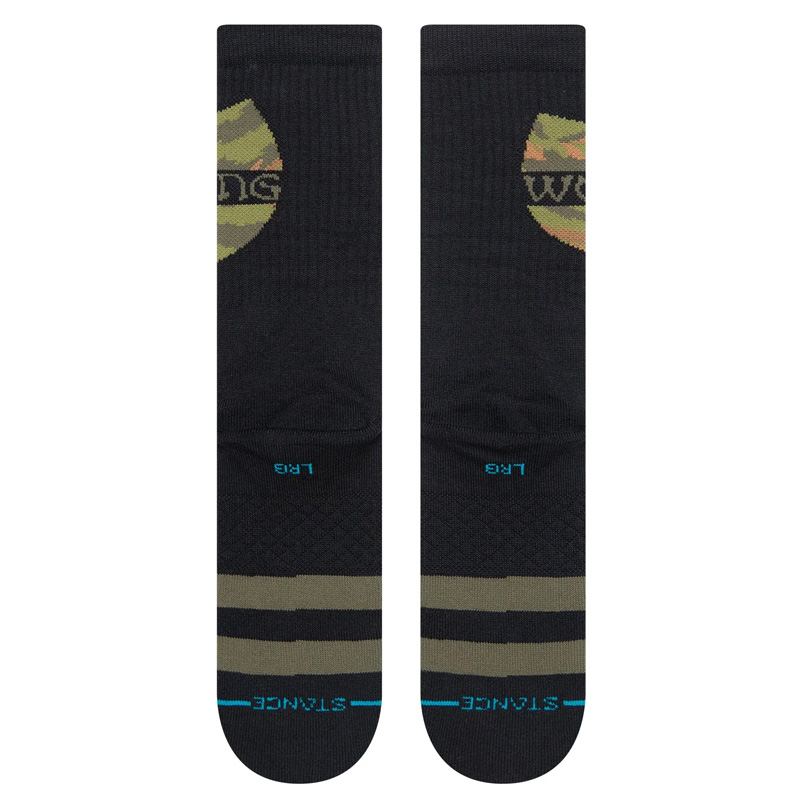 Stance Clan In Da Front Socks Black Stance Clan In Da Front Socks Black