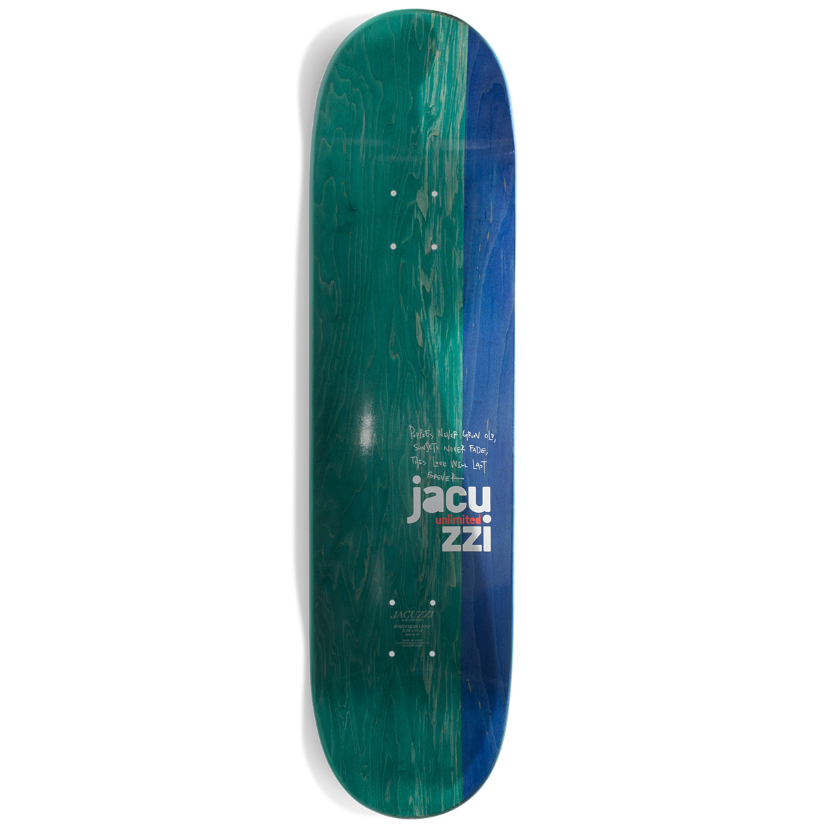 Jacuzzi  Fetch Ex Skateboard Deck 8.25