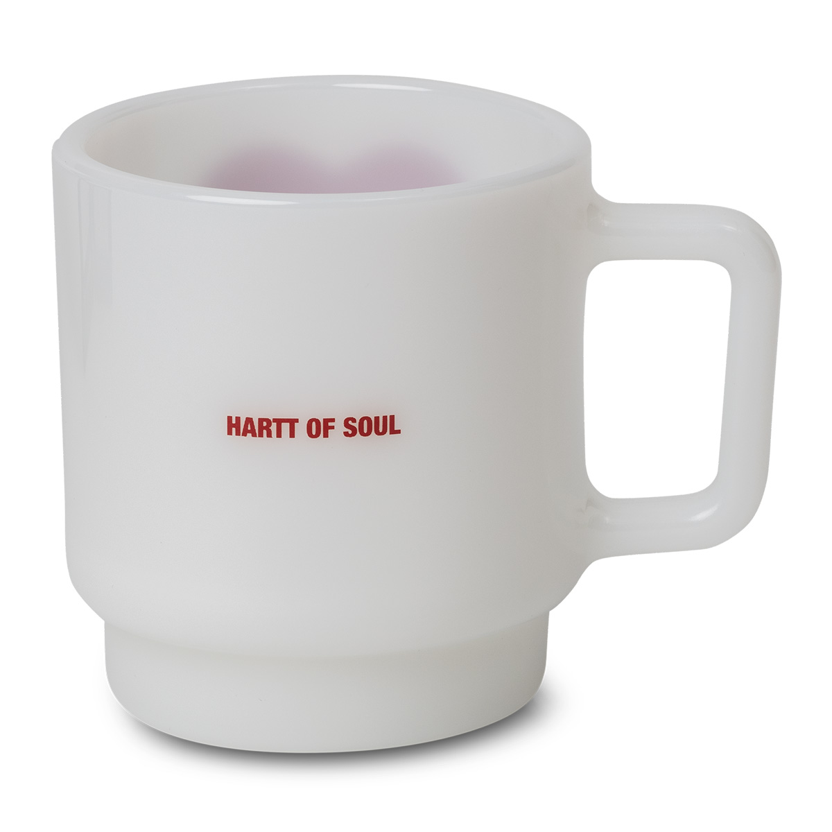 Carhartt WIP Heart Glass Mug White