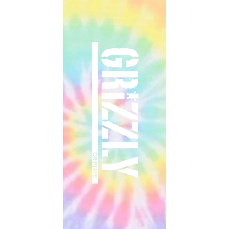Grizzly Tie-Dye Stamp Griptape Sheet Pastel 5 Grizzly Tie-Dye Stamp Griptape Sheet Pastel 5