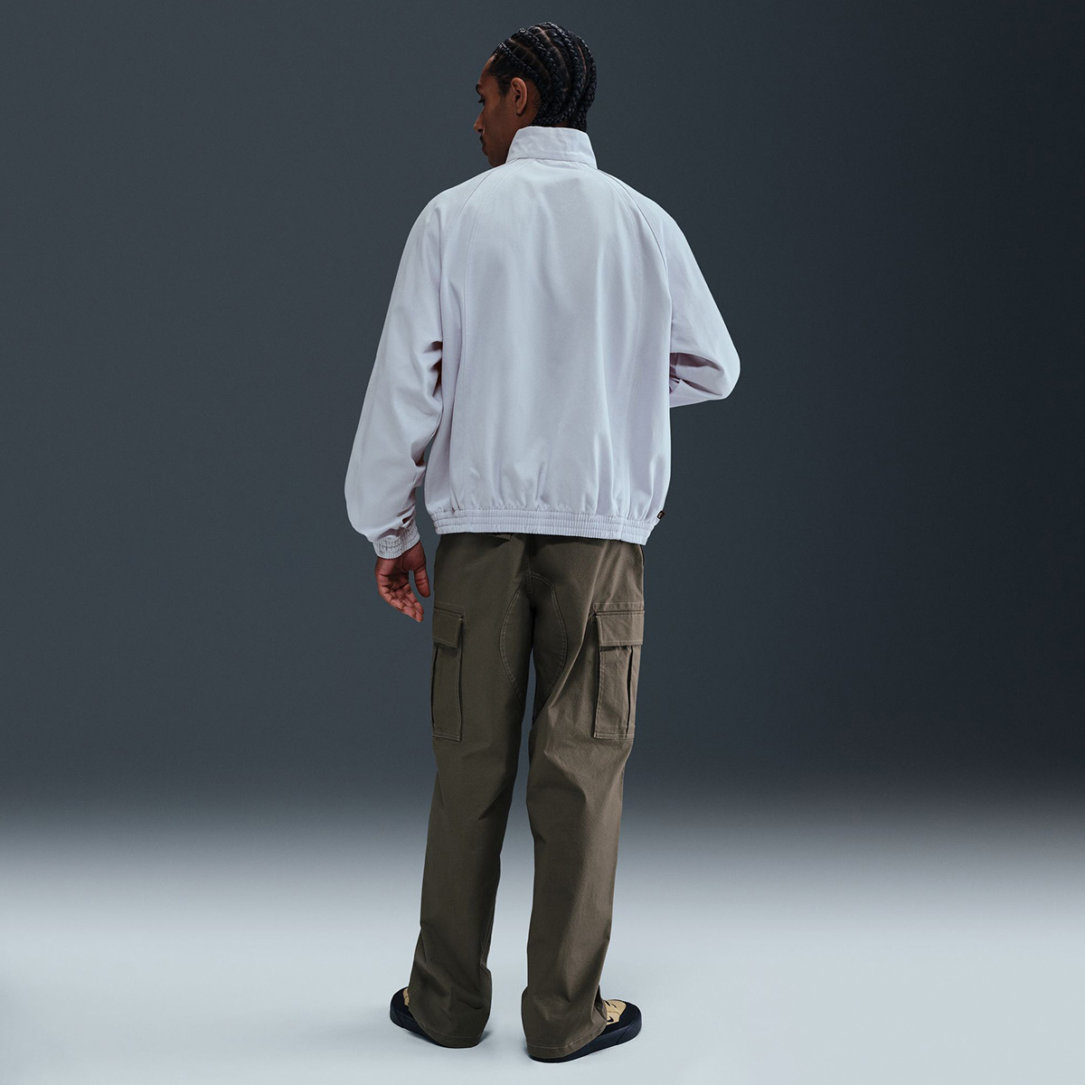 Nike SB Denim Track Jacket Football Grey/White Nike SB Denim Track Jacket Football Grey/White