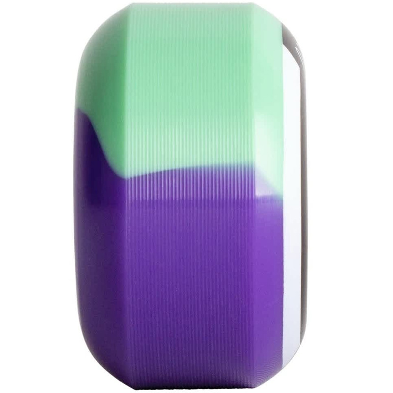 Orbs Apparitions Round Wheels 99A Mint/Lavender Split 56mm