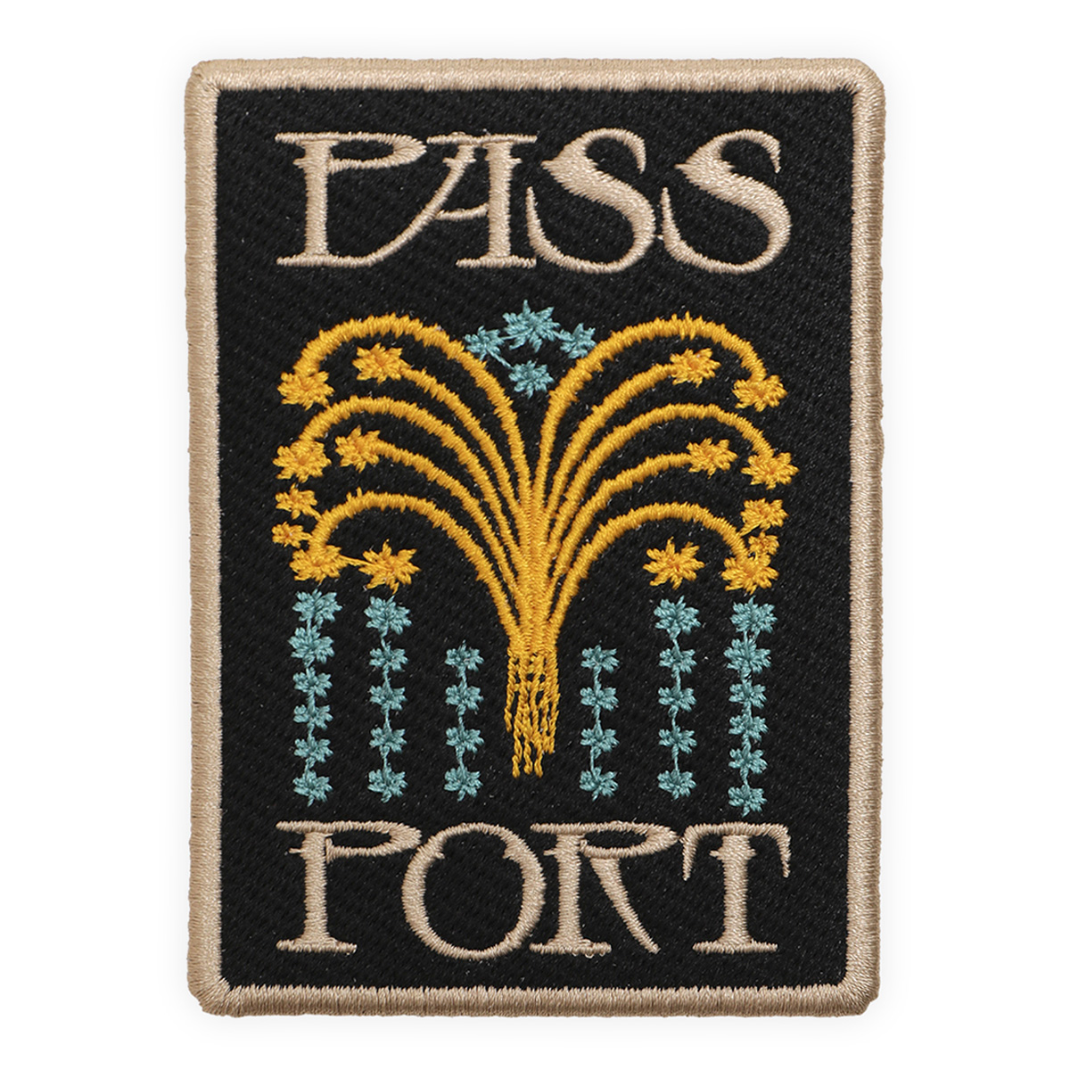 Pass Port Roman Candle Patch Multi