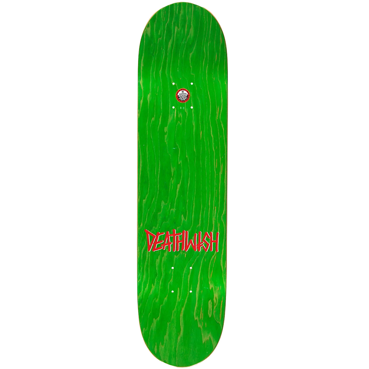 Deathwish Yuri Gang Logo Name Skateboard Deck 8.0