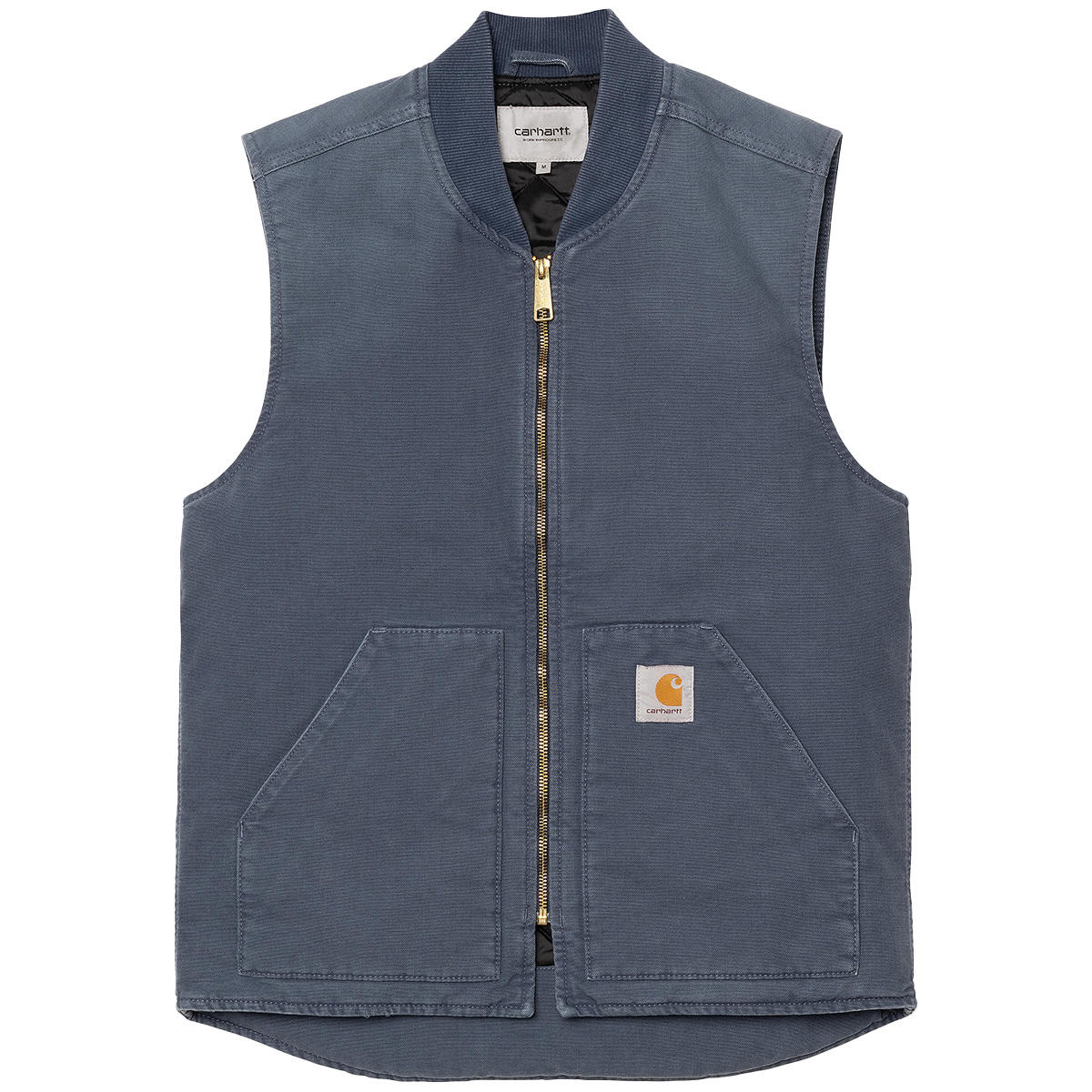 Carhartt WIP Classic Vest Dusky Blue Stone Canvas