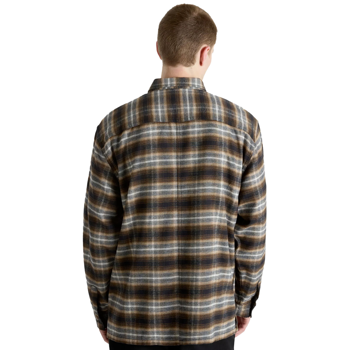Vans Montwood Zip Flannel Shirt Black/Sepia Vans Montwood Zip Flannel Shirt Black/Sepia