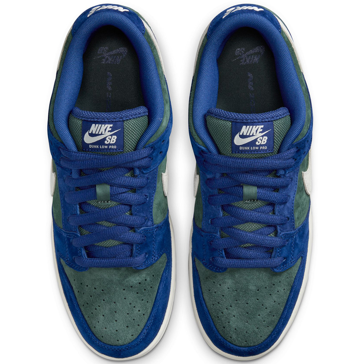 Nike SB Dunk Low Pro Deep Royal Blue/Sail/Vintage Green Nike SB Dunk Low Pro Deep Royal Blue/Sail/Vintage Green
