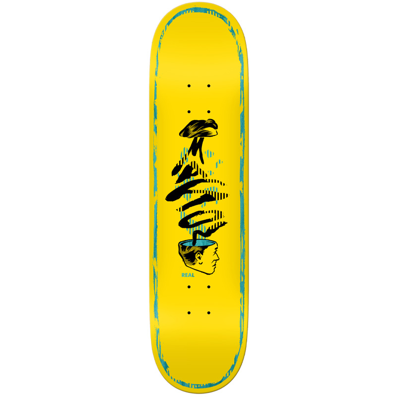 Real Mason Head Lifter Skateboard Deck Full SE 8.06 Real Mason Head Lifter Skateboard Deck Full SE 8.06