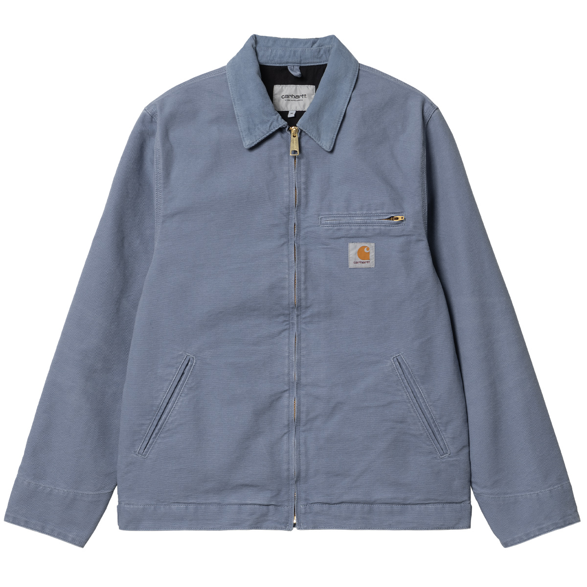 Carhartt WIP Detroit Jacket Bay Blue/Bay Blue Aged Canvas Carhartt WIP Detroit Jacket Bay Blue/Bay Blue Aged Canvas