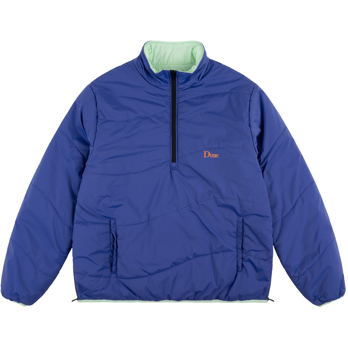 Dime Trail Half Zip Jacket Electric Blue