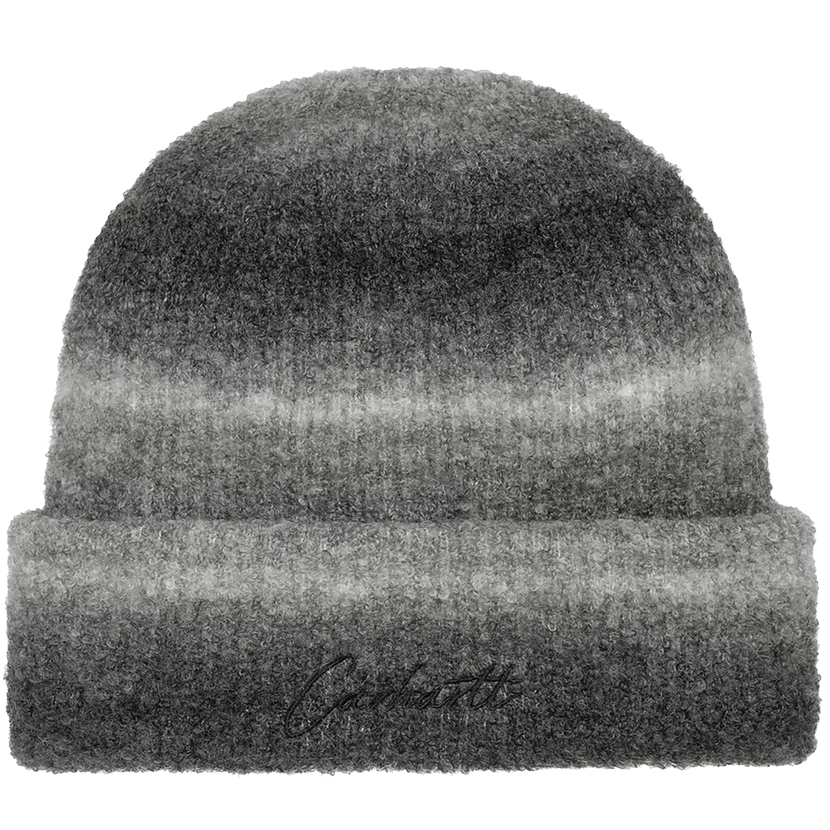 Carhartt WIP Tony Beanie Tony Stripe Jacquard Black/Salt Carhartt WIP Tony Beanie Tony Stripe Jacquard Black/Salt