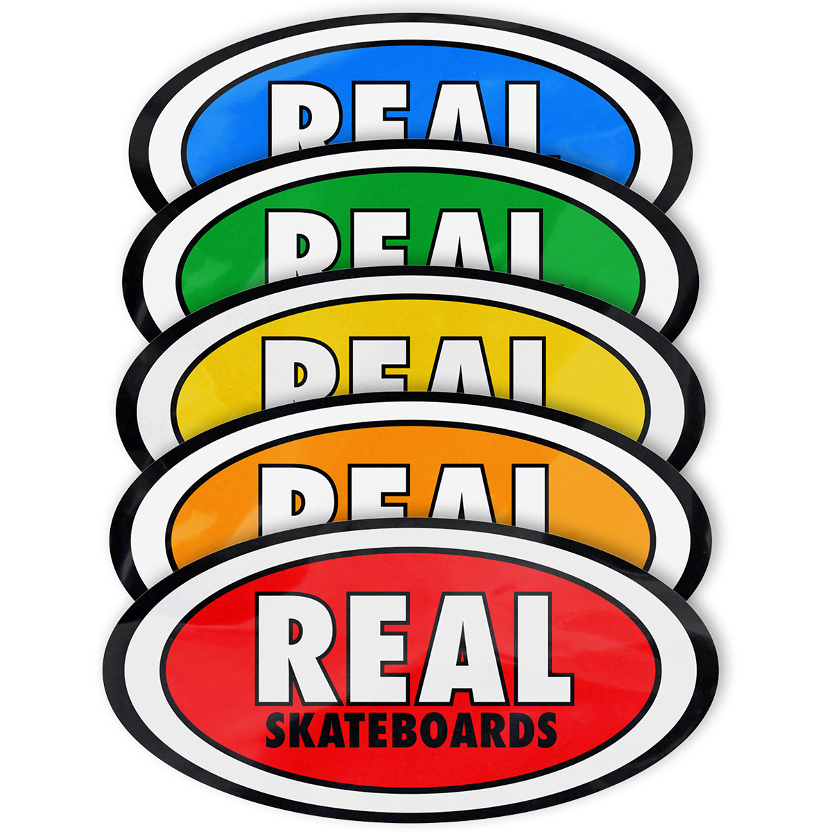Real Staple Ovals Sticker Real Staple Ovals Sticker