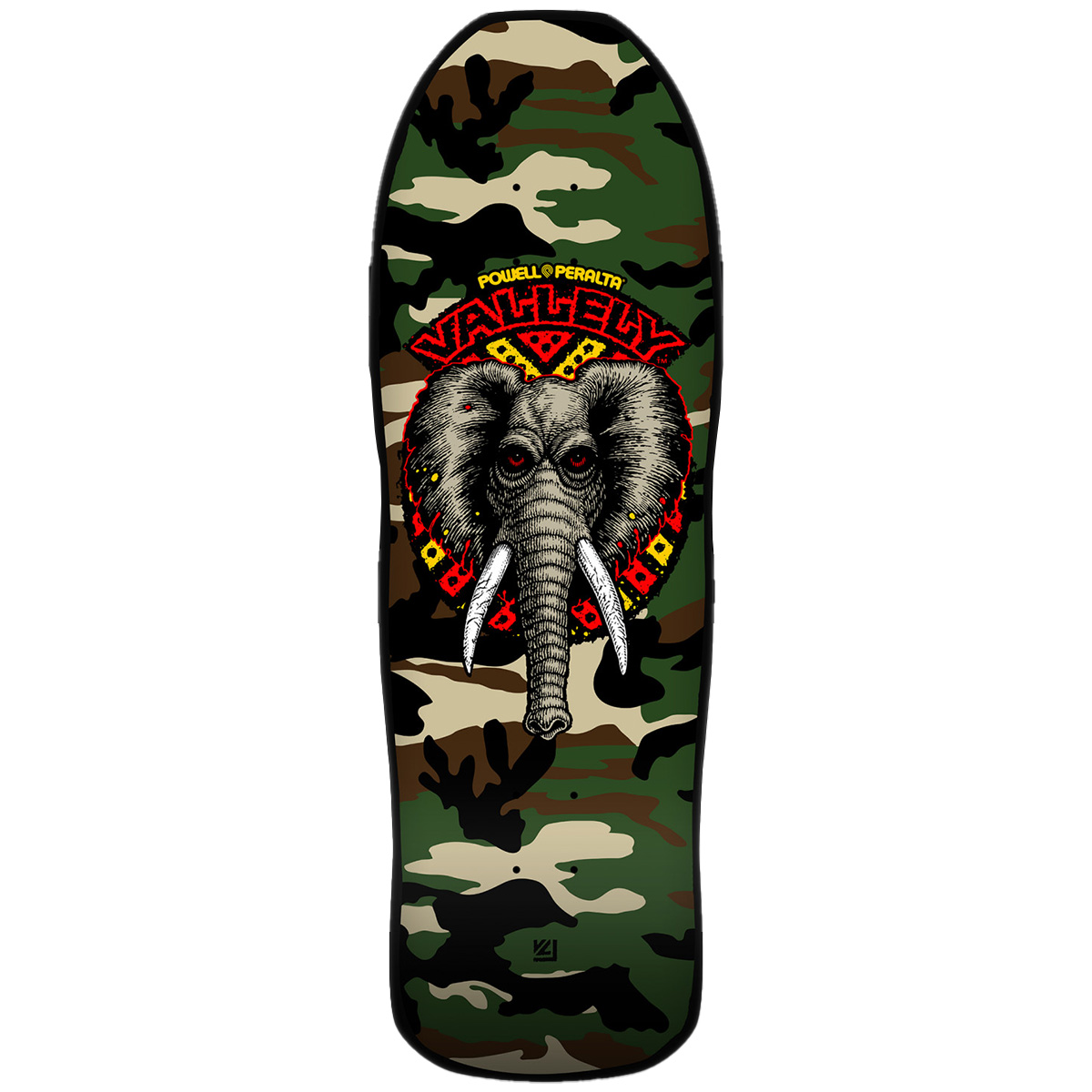 Powell Peralta Mike Vallely Elephant 09 Deck Camo 10.0