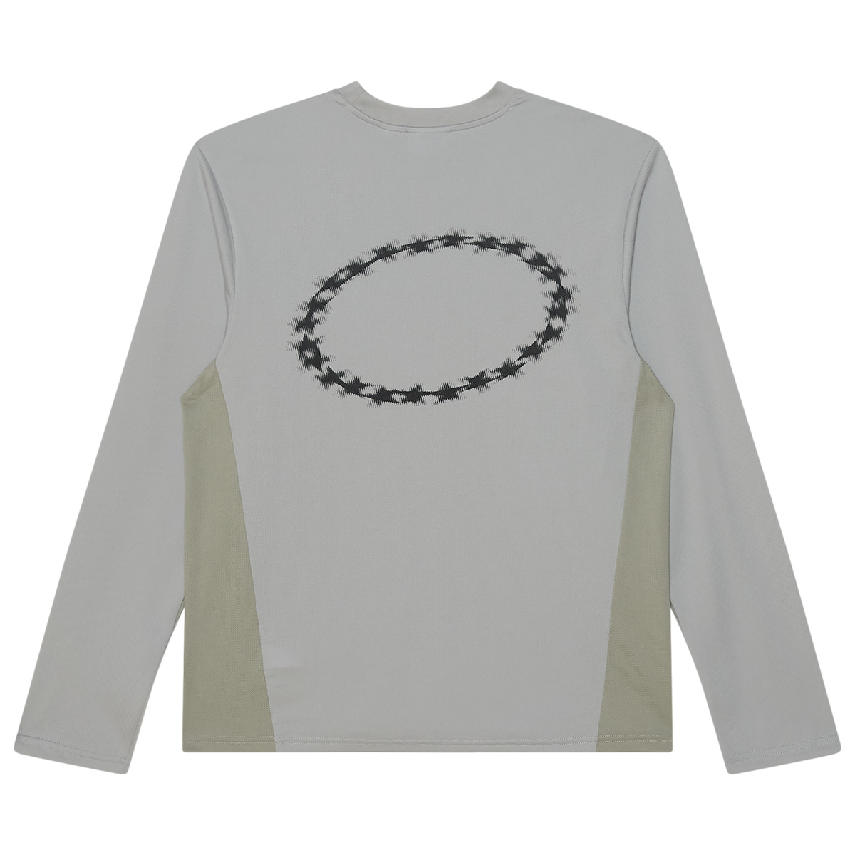 Obey Basecamp Knit Longsleeve Shirt Drizzle