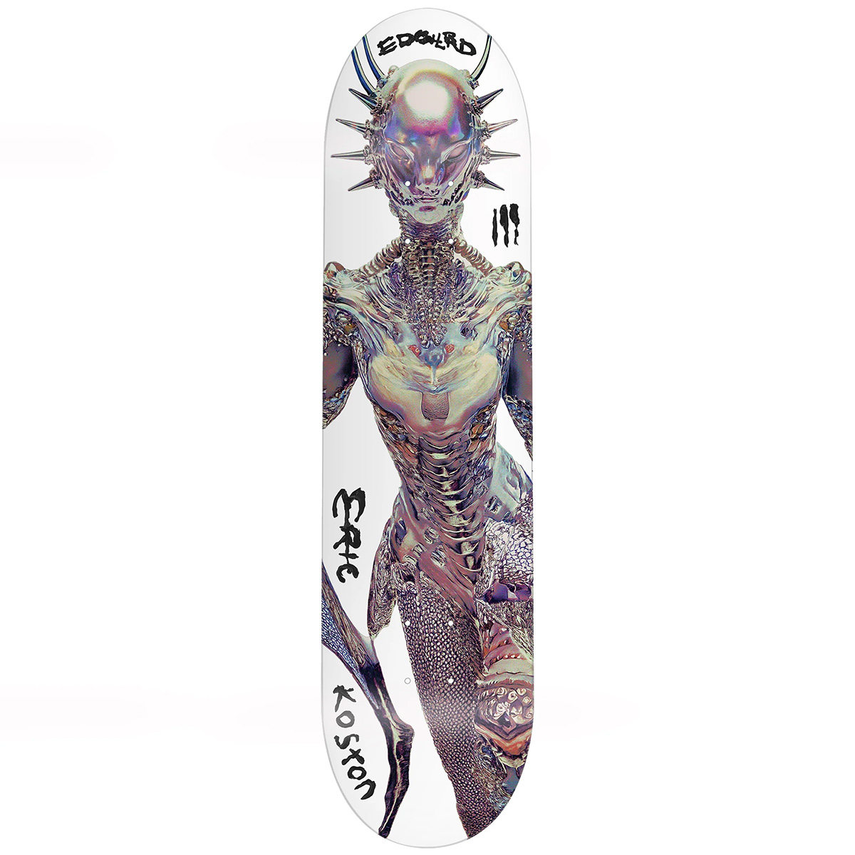 EDGLRD Flexrx Eric Koston Skateboard Deck 8.38
