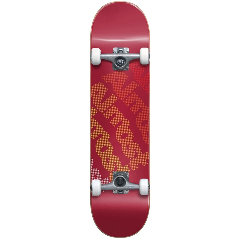 Almost Light Bright First Push Complete Skateboard Red 7.75 Almost Light Bright First Push Complete Skateboard Red 7.75