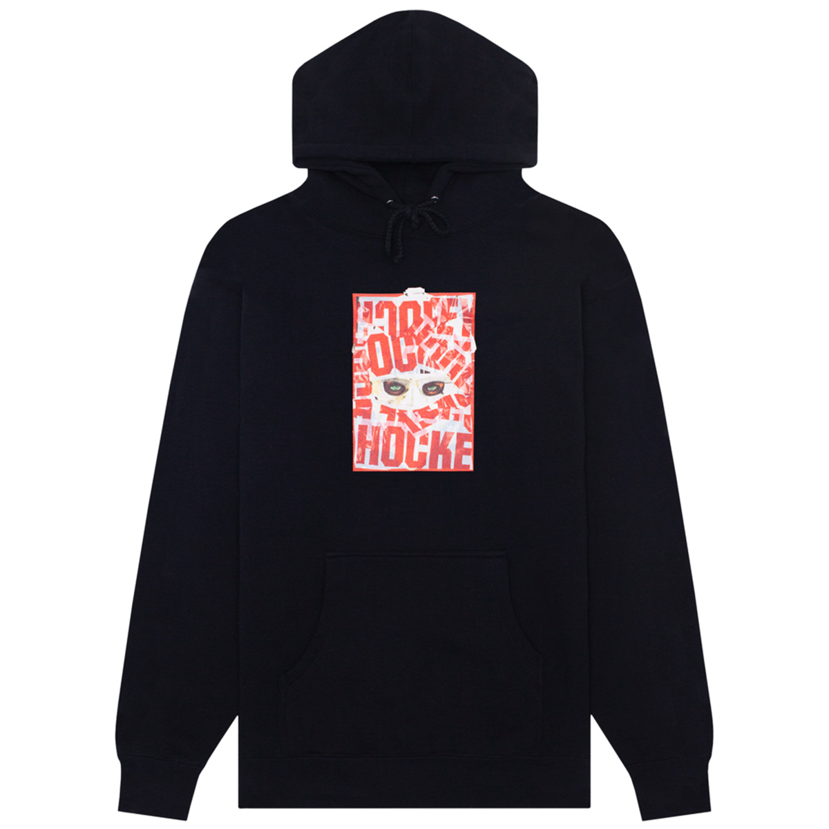 Hockey War All Over Hooded Sweater Black Hockey War All Over Hooded Sweater Black