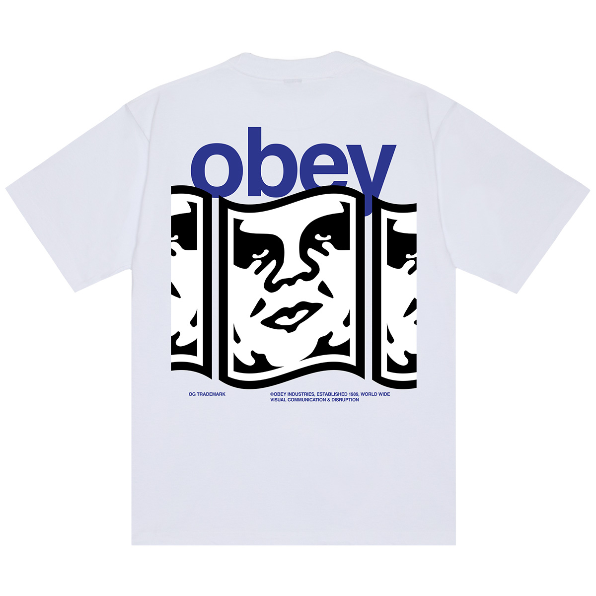 Obey Disruption T-Shirt White
