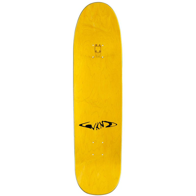 WKND Skull Team Skateboard Deck White 8.375