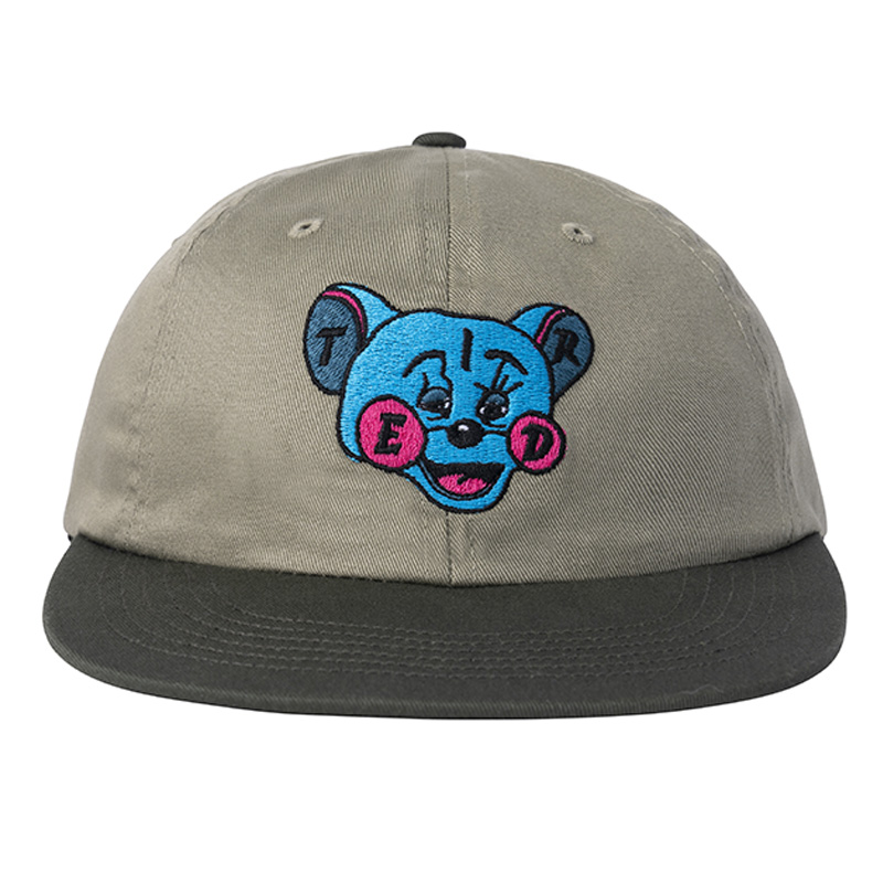 Tired Tipsy Mouse Two Tone Cap Herb Tired Tipsy Mouse Two Tone Cap Herb