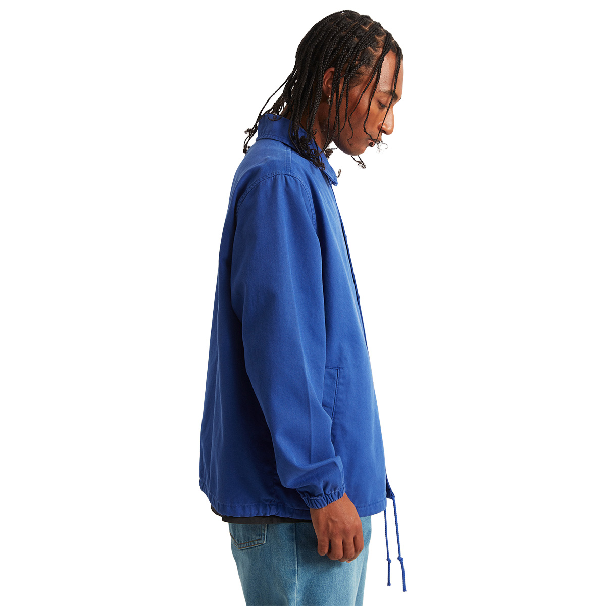 Vans Torrey Pigment Canvas Coaches Jacket Royal Cobalt