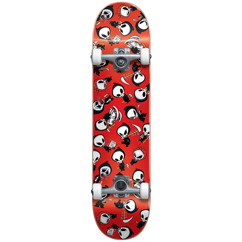 Blind Reaper Wallpaper Yth FP Complete Skateboard Red 7.0 Blind Reaper Wallpaper Yth FP Complete Skateboard Red 7.0