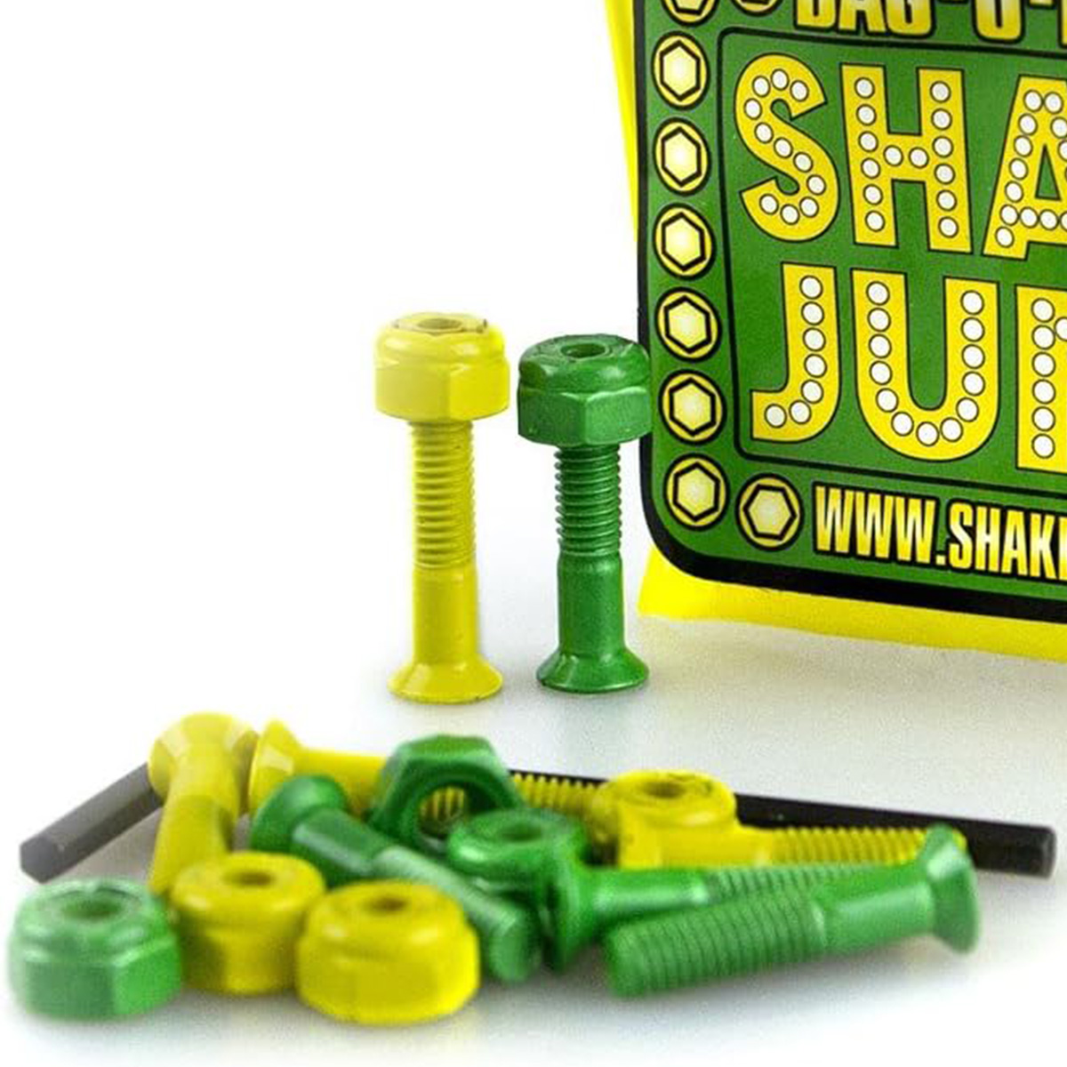 Shake Junt All Green/Yellow 1 Inch Allen Bolts Shake Junt All Green/Yellow 1 Inch Allen Bolts