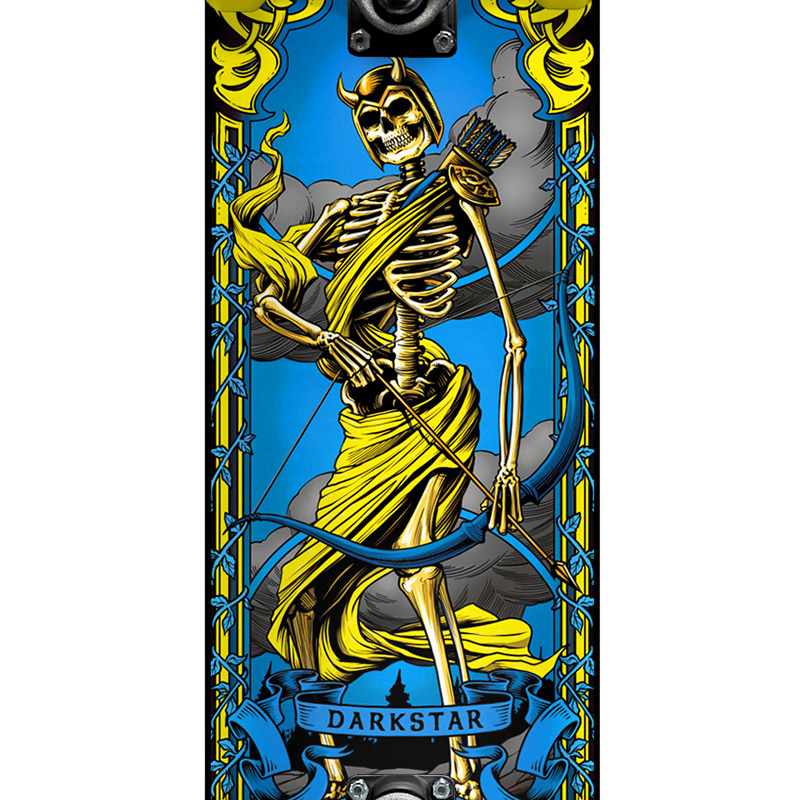 Darkstar Arrow First Push Complete Skateboard Yellow 7.5 Darkstar Arrow First Push Complete Skateboard Yellow 7.5