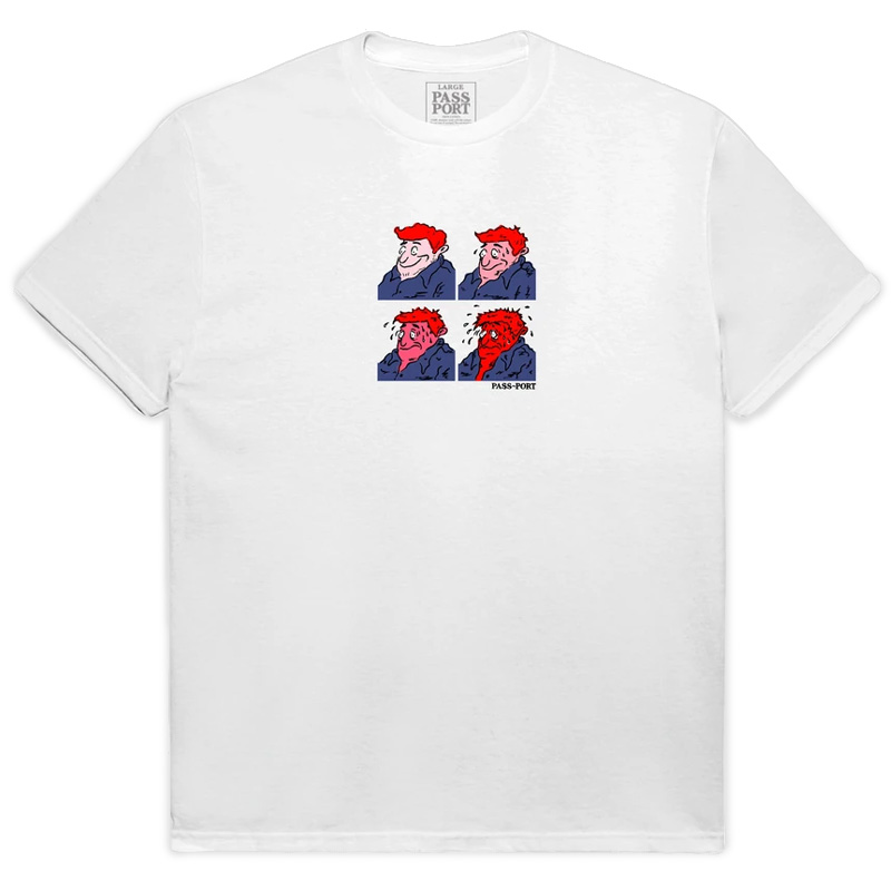 Pass-Port Sweatin T-shirt White