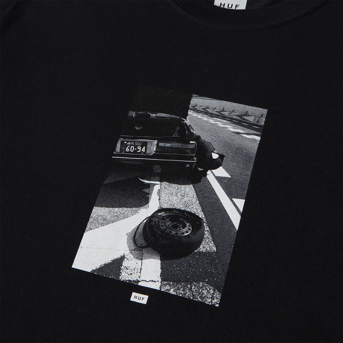 HUF Mason T-Shirt Black HUF Mason T-Shirt Black
