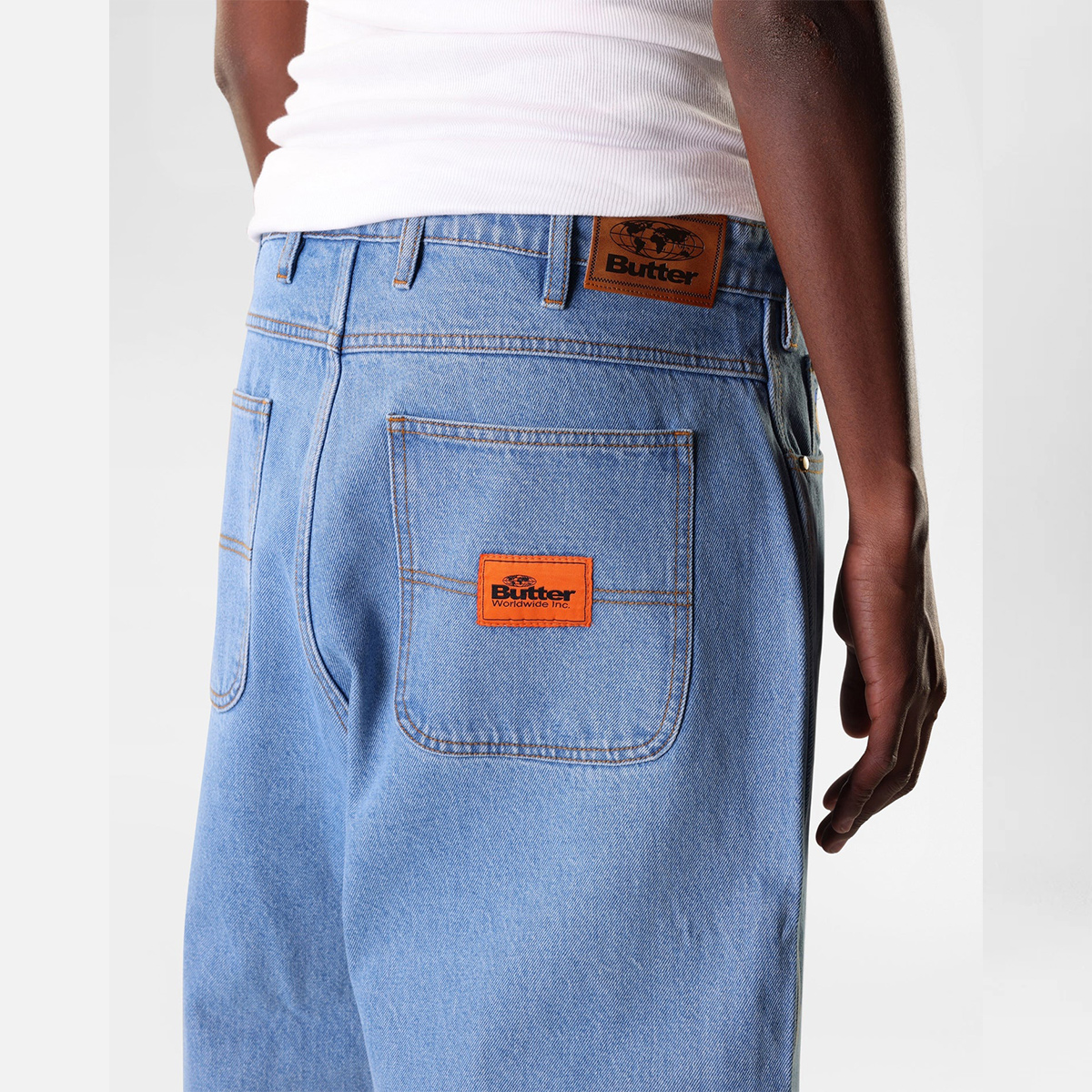 Butter Goods Santosuosso Denim Jeans Washed Indigo Butter Goods Santosuosso Denim Jeans Washed Indigo