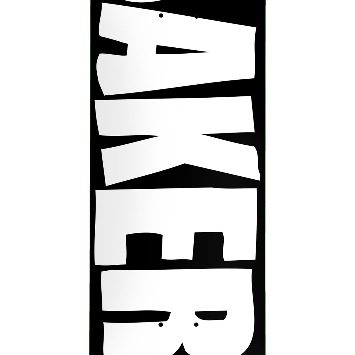 Baker 3 Skateboard Deck Black 8.25