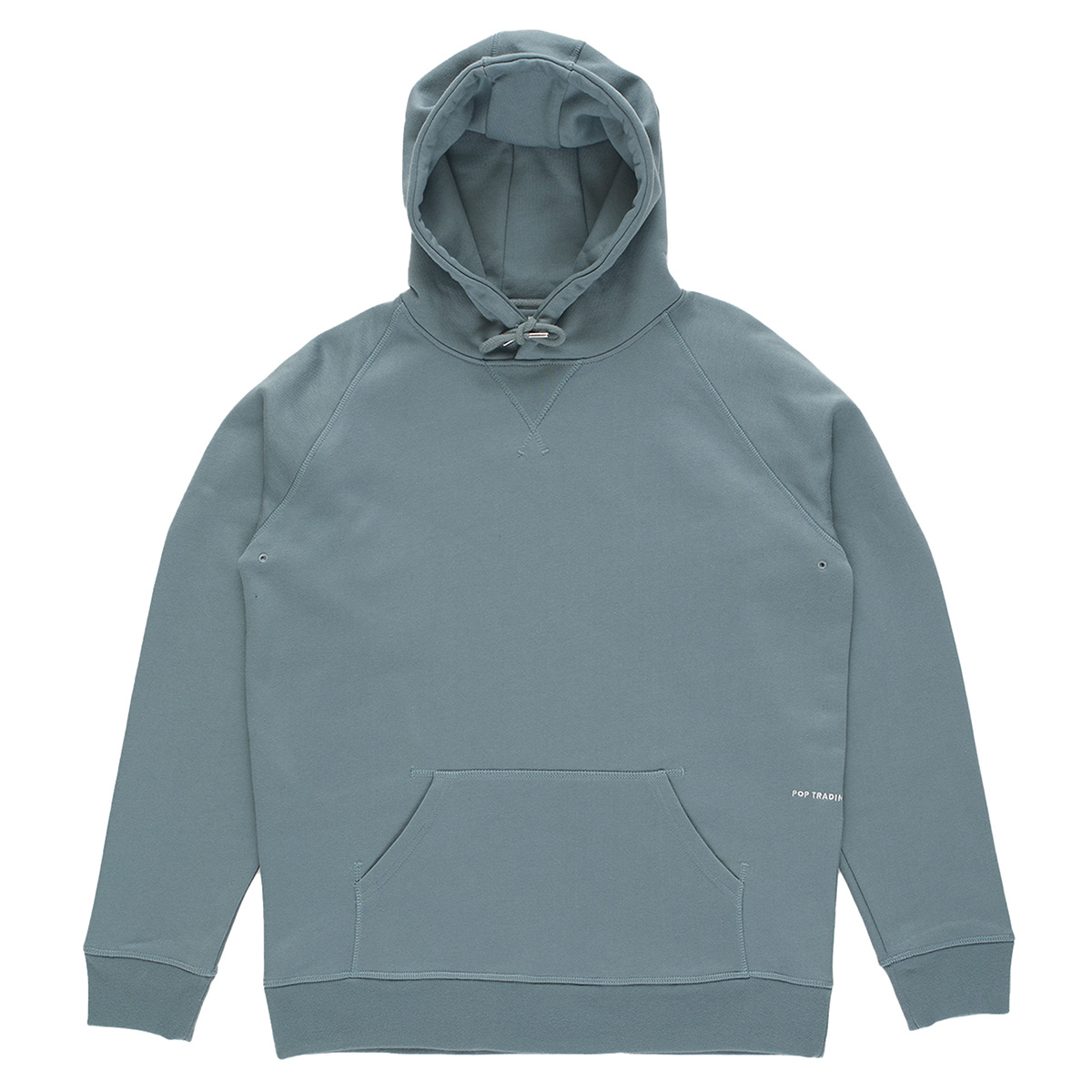 POP Logo Hooded Sweater Stormy Sea POP Logo Hooded Sweater Stormy Sea