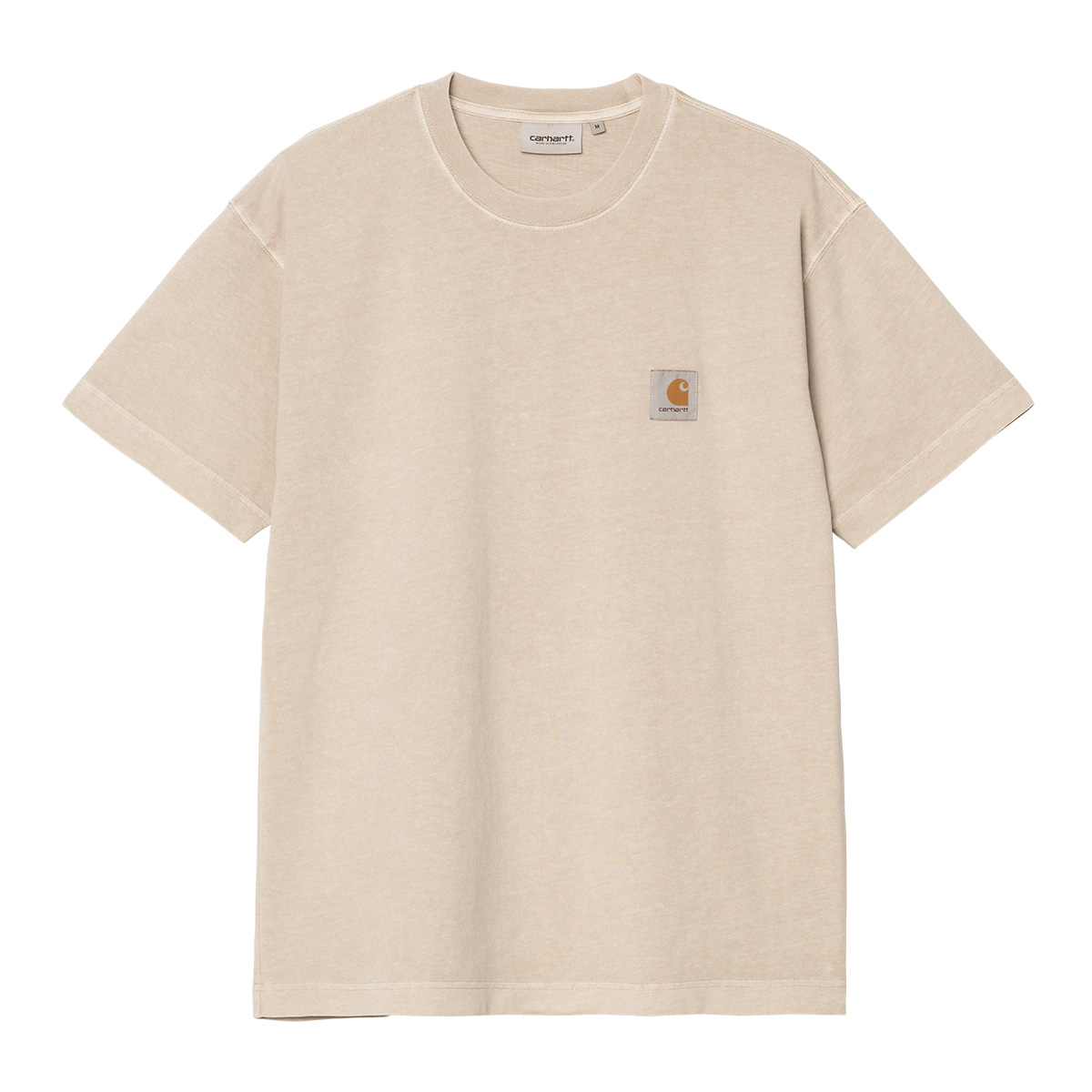 Carhartt WIP Nelson T-Shirt Fleur De Sel Garment Dyed