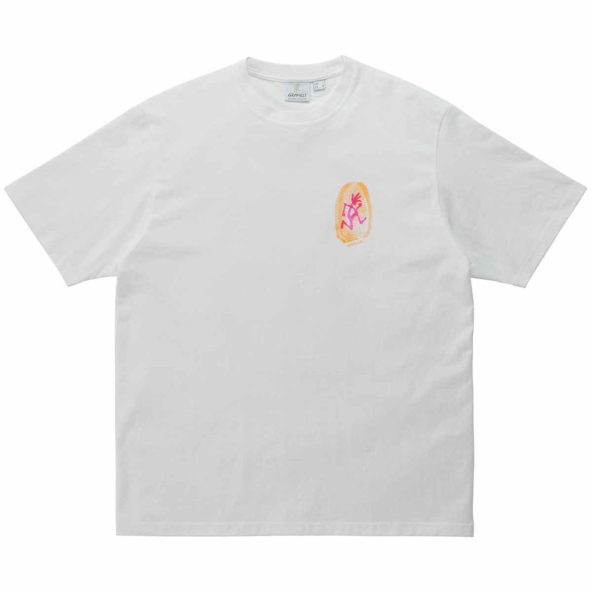 Gramicci Thumbprint T-Shirt White Gramicci Thumbprint T-Shirt White
